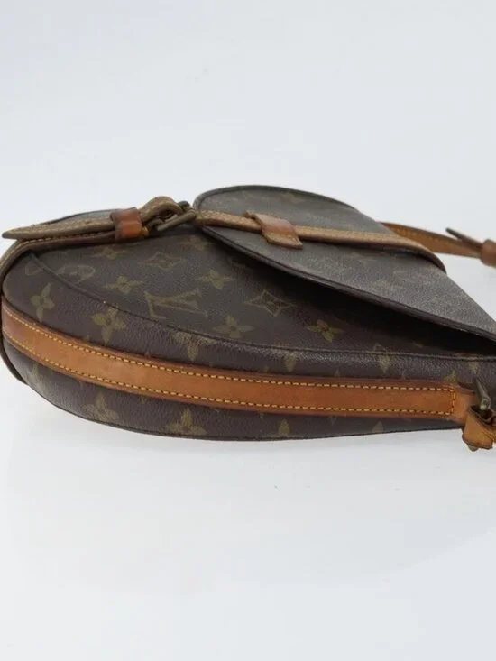 Authentic LOUIS VUITTON Monogram Chantilly MM Shoulder Bag M51233 LV - Picture 10 of 16